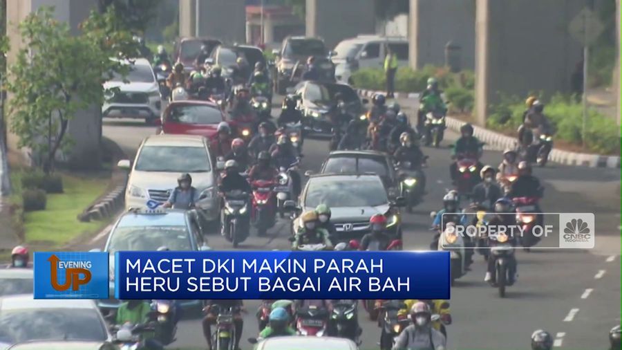 Macet DKI Makin Parah Heru Sebut Bagai Air Bah