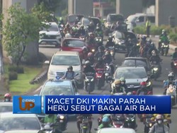 Macet DKI Makin Parah Heru Sebut Bagai Air Bah