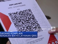 Pedagang Soal Biaya Layanan Qris