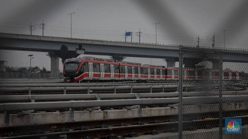 Penampakan LRT Jabodebek jelang beroperasi Senin pekan depan 28 Agustus 2023. (Dok. KAI)