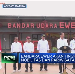 Video: Presiden Jokowi Resmikan Bandara Ewer Asmat