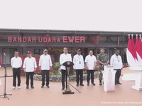 Didatangi Jokowi, Warga Asmat Papua Kegirangan