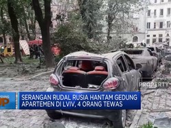 Rudal Rusia Hantam Gedung Apartemen Di Lviv, 4 Orang Tewas