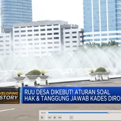 RUU Desa, Kades Bakal Dapat Gaji Tetap Juga Tunjangan Pensiun