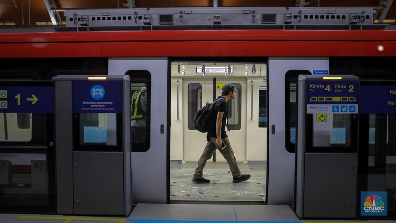 Penampakan LRT Jabodebek jelang beroperasi Senin pekan depan 28 Agustus 2023. (Dok. KAI)