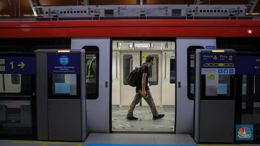 Penampakan LRT Jabodebek jelang beroperasi Senin pekan depan 28 Agustus 2023. (Dok. KAI)