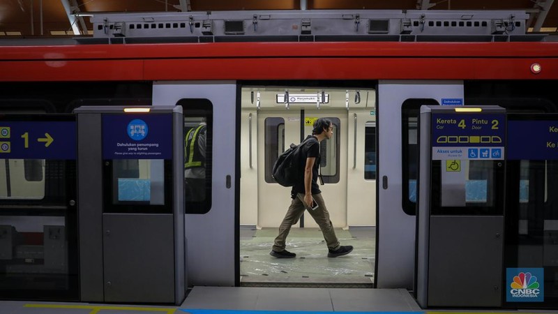 Penampakan LRT Jabodebek jelang beroperasi Senin pekan depan 28 Agustus 2023. (Dok. KAI)