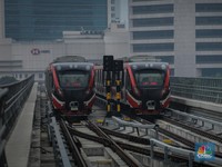 Keren Abis! Stasiun LRT Buatan Indonesia Kinclong & Rapi