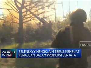 Zelenskyy Klaim Terus Buat Kemajuan Dalam Produksi Senjata