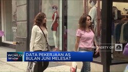 Video: Data Pekerjaan AS Bulan Juni Melesat