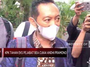 KPK Tahan Eks Pejabat Bea Cukai Andhi Pramono