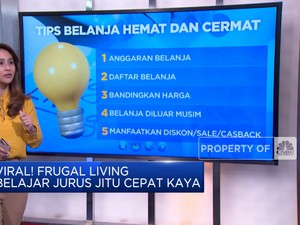 Tips Belanja Hemat dan Cermat Ala Frugal Living
