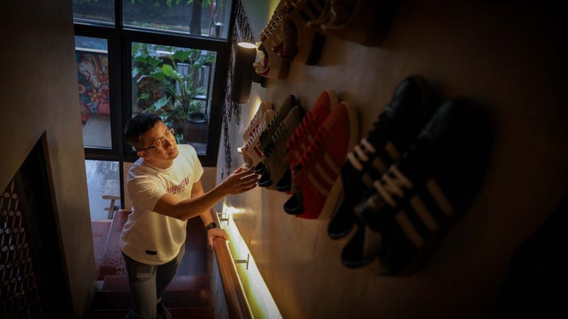 Museum Die Hard Adidas Fan. (CNBC Indonesia/Faisal Rahman)