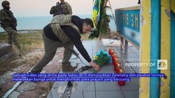 Peringatan 500 Hari Perang, Zelenskyy Kunjungi Pulau Ular