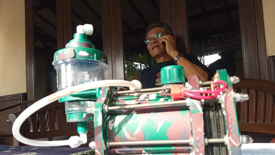 Aryanto Misel, pencipta Nikuba. (Dok. Detikcom Photo/Ony Syahroni)
