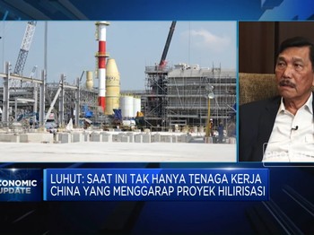 Jawaban Luhut Soal Ramai TKA China di Hilirisasi Nikel Cs
