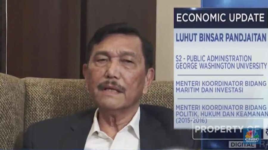 Menko Marves, Luhut B. Pandjaitan. (վ)