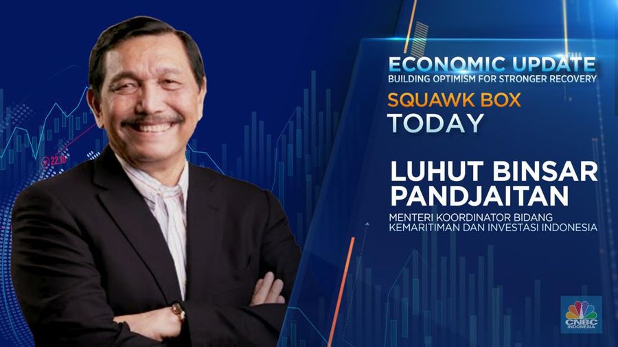 Menko Marvess, Luhut B. Pandjaitan. (CNBC Indonesia)