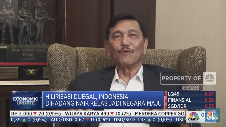 Menko Marvess, Luhut B. Pandjaitan. (վ)