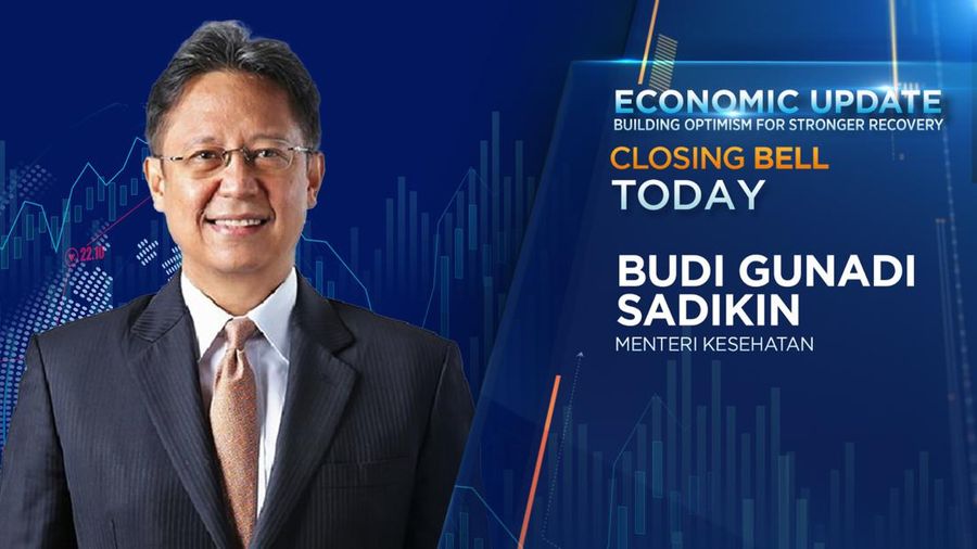 Menteri Kesehatan Budi Gunadi Sadikin dalam Economic Update Clossing Bell pada Senin (10/7/2023). (CNBC Indonesia TV)