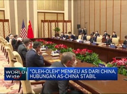 "Oleh-Oleh" Menkeu AS Dari China, Hubungan AS-China Stabil