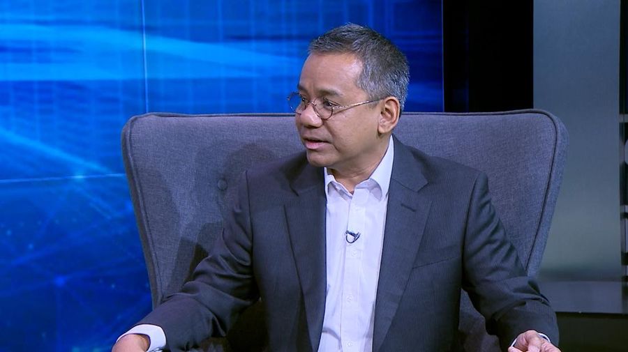 Wakil Menteri Keuangan Suahasil Nazara dalam Economic Update di Program Power Lunch yang berlangsung pada Selasa, (11/7/2023). (CNBC Indonesia TV)