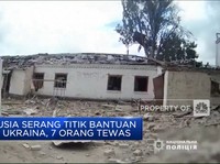Video: Rusia Serang Titik Bantuan di Ukraina, 7 Orang Tewas