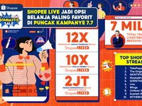 Buka Peluang Baru, Shopee Live Jadi Pilihan Favorit di 7.7