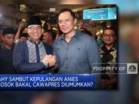 AHY Sambut Kepulangan Anies Sosok Bakal Cawapres Diumumkan?