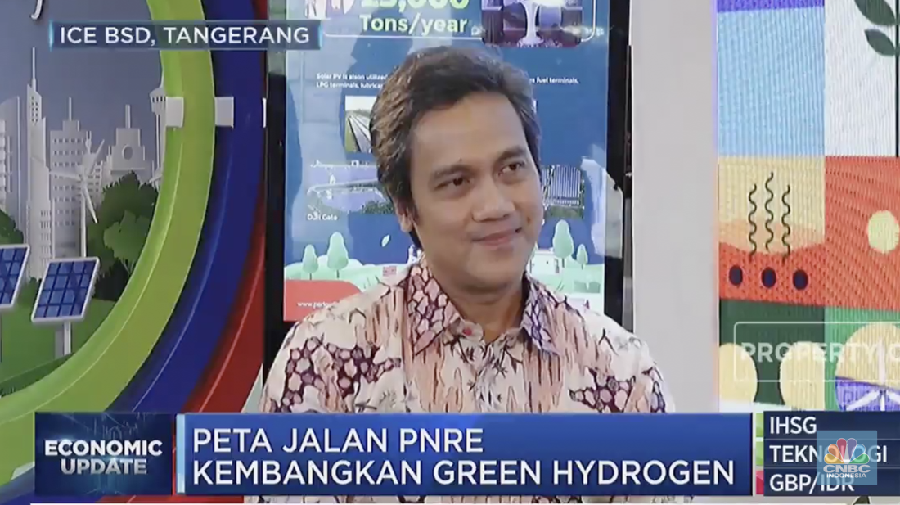 Dannif Danusaputro dalam EBTKE CONEX (ENERGY CORNER). (Tangkapan Layar վ TV)
