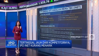 Tertinggal Jauh Dari Kompetitornya, IPO INET Kurang Menarik?