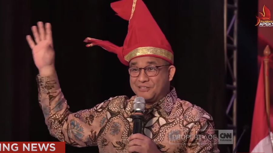 Anies Baswedan. (YouTube/CNN Indonesia)