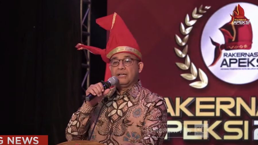 Anies Baswedan. (YouTube/CNN Indonesia)