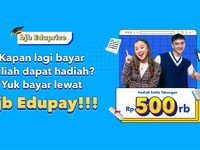 Cuma di bjb Eduprize, Bayar Kuliah Bisa Dapat Hadiah! Mau?