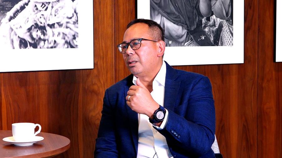 Chief Executive Officer Indonesia Investment Authority (INA) Ridha Wirakusumah dalam Economy Update pada program Power Lunch di CNBC Indonesia. (CNBC Indonesia TV)