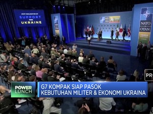 G7 Kompak Siap Pasok Kebutuhan Militer & Ekonomi Ukraina
