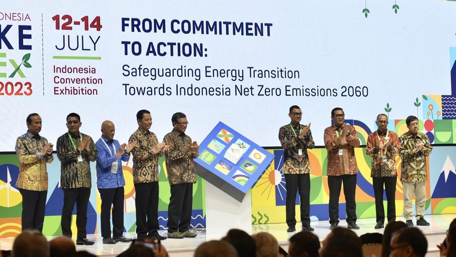 Pertamina ambil bagian dalam gelaran The 11th Indonesia Energi Baru, Terbarukan & Konservasi Energi Conference & Exhibition (EBTKE ConEx), bertempat di ICE BSD City, Tangerang, Banten, Rabu 12 Juli 2023. (Dok. Pertamina)