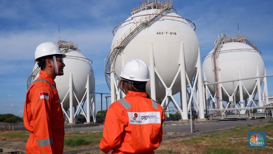 PT Saka Energi (PGN Saka). (CNBC Indonesia/Firda Dwi)