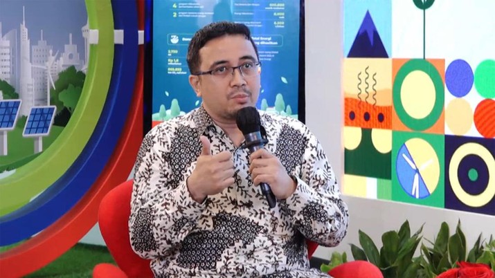 SVP Research & Technology Innovation Pertamina Oki Muraza dalam Economic Update. (CNBC Indonesia TV)