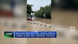 Video: Banjir Besar Melanda India, Lebih Dari 100 Orang Tewas