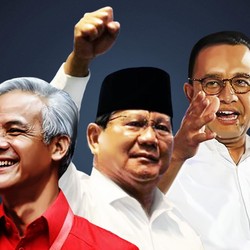Satu Kata Capres Prabowo, Ganjar, Anies: Senior Sampai Teman!