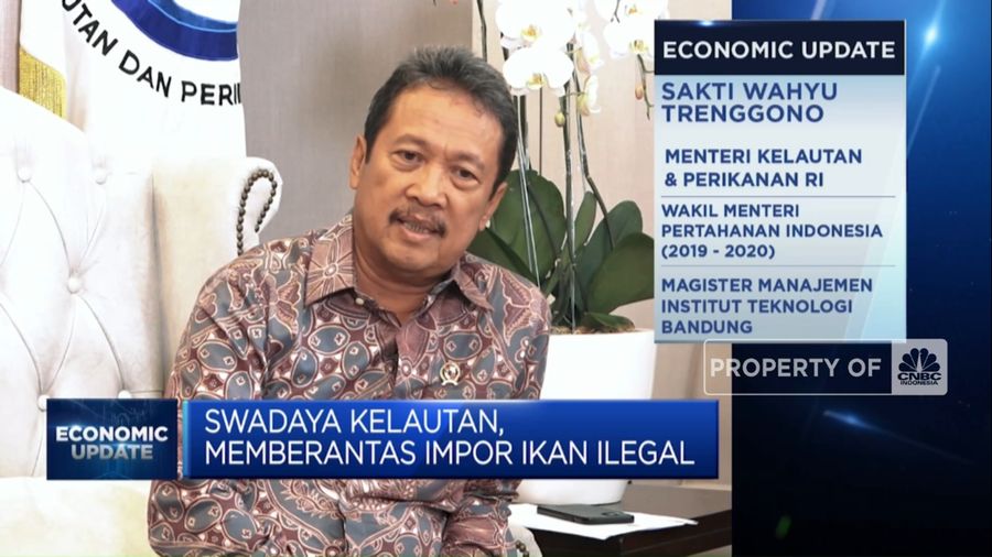 Sakti Wahyu Trenggono & 5 Inisitatif Ekonomi Biru Indonesia (CNBC Indonesia TV)