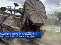Video: Wagner Group Serahkan Ribuan Senjata Ke Rusia