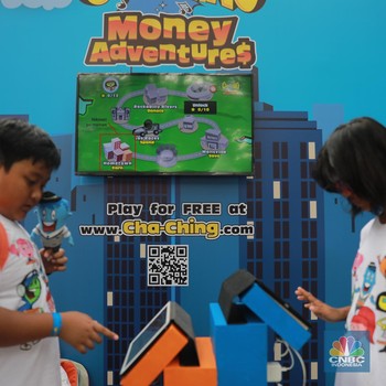 Potret Seru Anak-anak Belajar Dini Atur Keuangan Lewat Game
