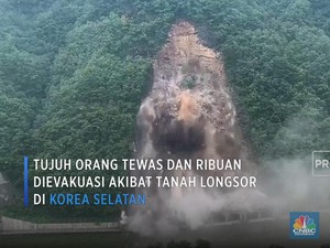 Tujuh Orang Tewas Akibat Tanah Longsor di Korea Selatan