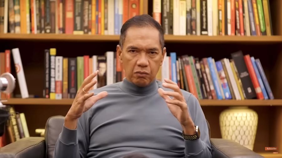 Mantan Menteri Perdagangan RI, Gita Wirjawan, yang bergerak di bidang pertambangan, perdagangan dan transportasi PT Ancora Indonesia Resources Tbk (OKAS). (Tangkapan Layar Youtube Gita Wirjawan)