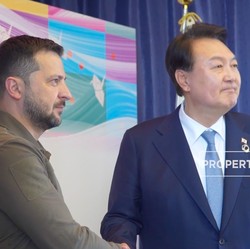 Temui Zelenskyy, Presiden Korsel Janjikan Bantuan Rp2,25 T
