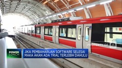 Ada Gangguan Sistem, Kemenhub Setop Uji Coba LRT Jabodebek