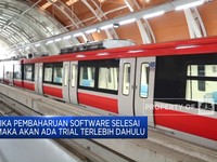 Ada Gangguan Sistem, Kemenhub Setop Uji Coba LRT Jabodebek