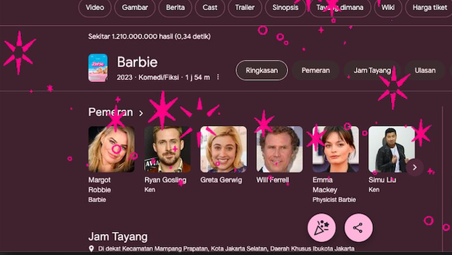 Film Barbie Google